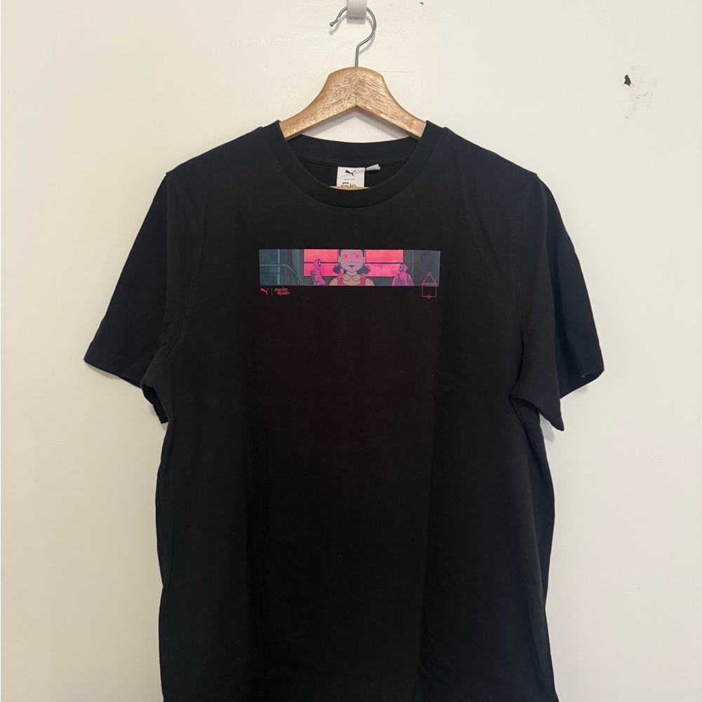 Puma x Squid Games Black Graphic Tee